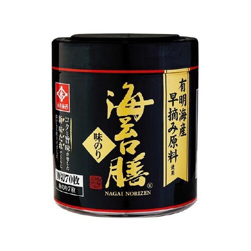 永井海苔 海苔膳味のり 卓上 10切70枚x6