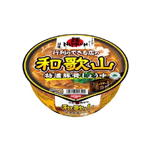 麺ニッポン和歌山特濃豚骨しょうゆ 124gx12