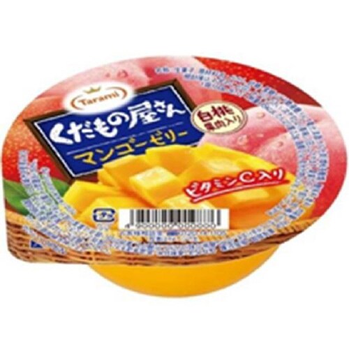くだもの屋マンゴーゼリー白桃果肉 160gx6