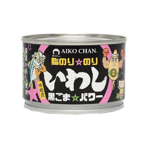 あいこちゃん脂いわし黒ごま 味噌煮 140gx24