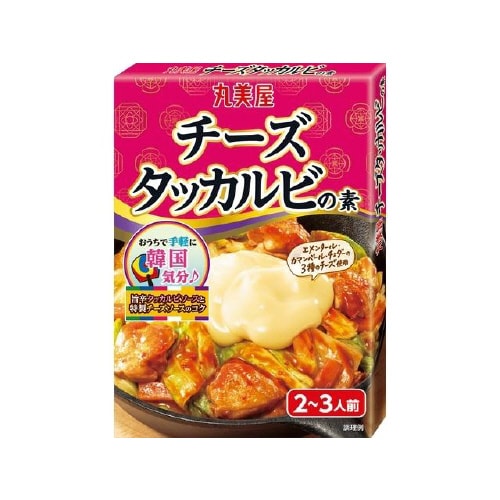 丸美屋 チーズタッカルビの素 箱入 120gx10