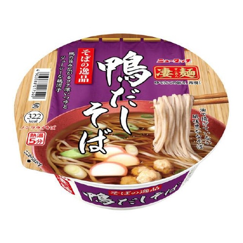 凄麺 そばの逸品鴨だしそば 117gx12