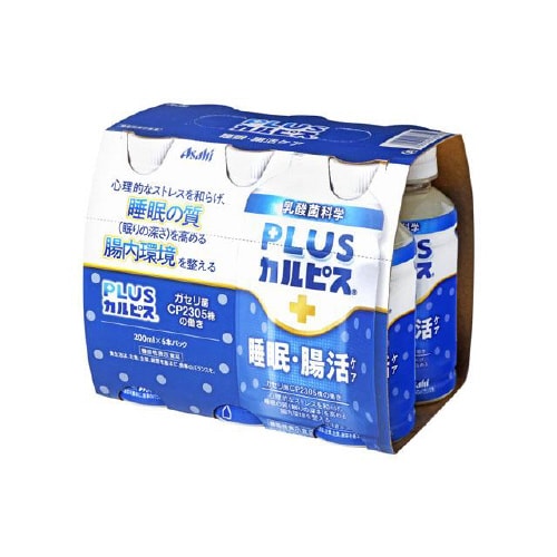 PLUS 睡眠腸活ケア ペット 200X6本x4