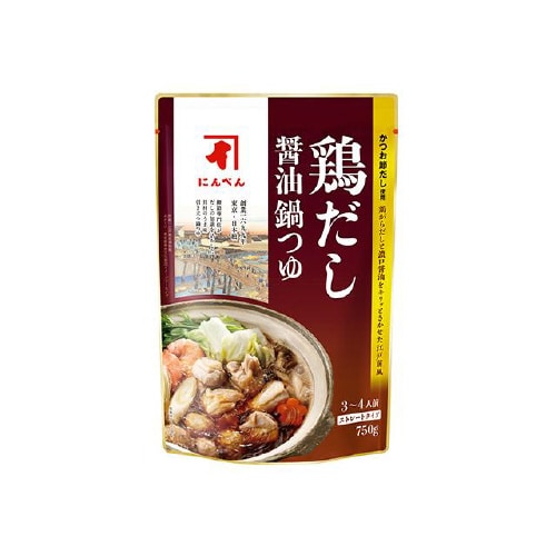 OT917 鶏だし醤油鍋つゆ 750gx12