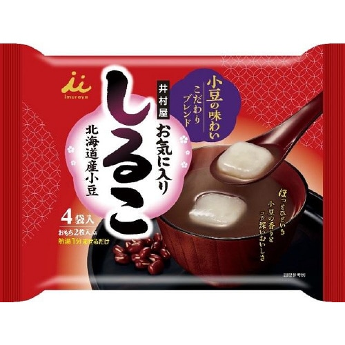 井村屋 お気に入りしるこ 136gx6