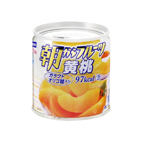 はごろも 朝からフルーツ 黄桃 M2号缶x24