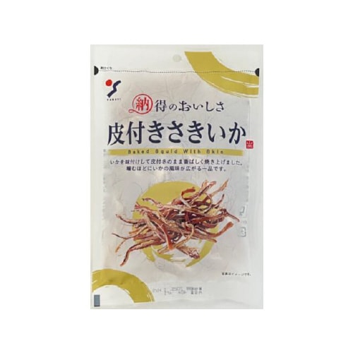 納得のおいしさ 皮付きさきいか 40gx10