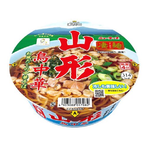 ニュータッチ 凄麺 山形鳥中華 108gx12