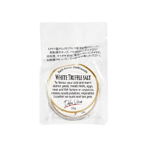 ジャパンソルト 白トリュフソルト 25gx12