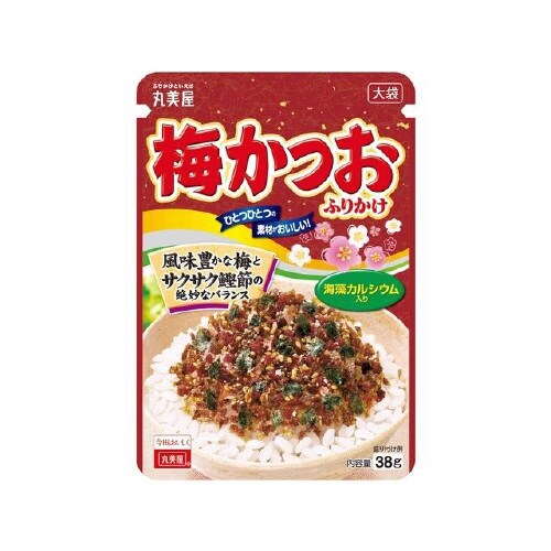丸美屋 梅かつおふりかけ 大袋 38gx10