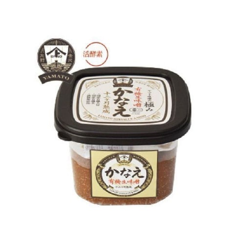ヤマト醤油味噌 有機生味噌 かなえ 400gx12