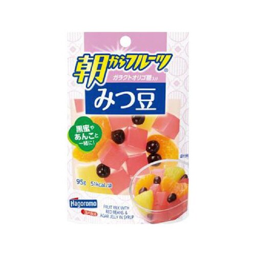 朝からフルーツ みつ豆 パウチ 95gx6