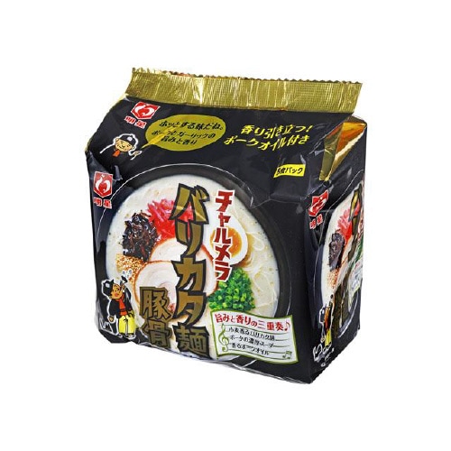 チャルメラ バリカタ麺豚骨 5食 82gx5食x6