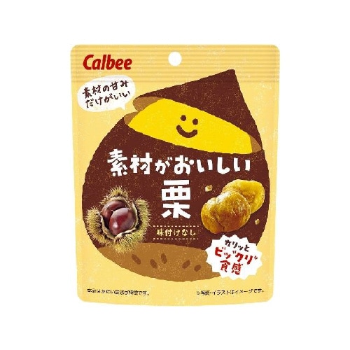 カルビー 素材がおいしい栗 30g x12