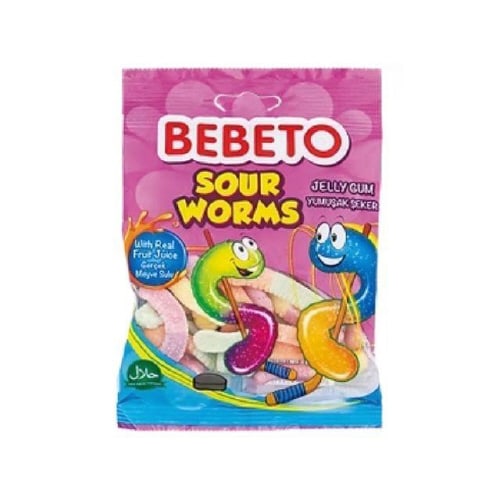 ベベト サワーワームスグミ 80gx12