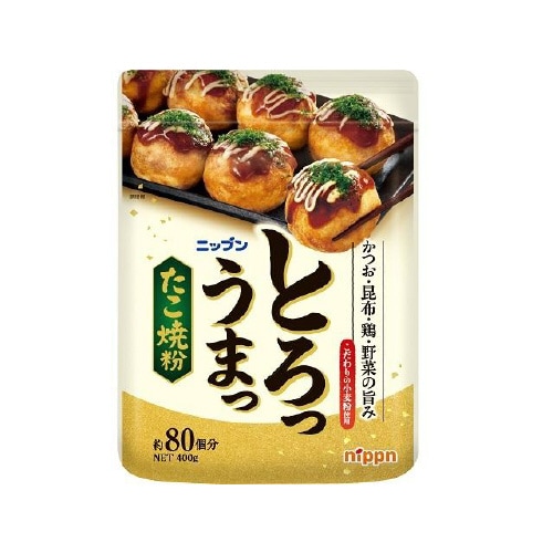 ニップン とろっうまったこ焼粉 400gx10
