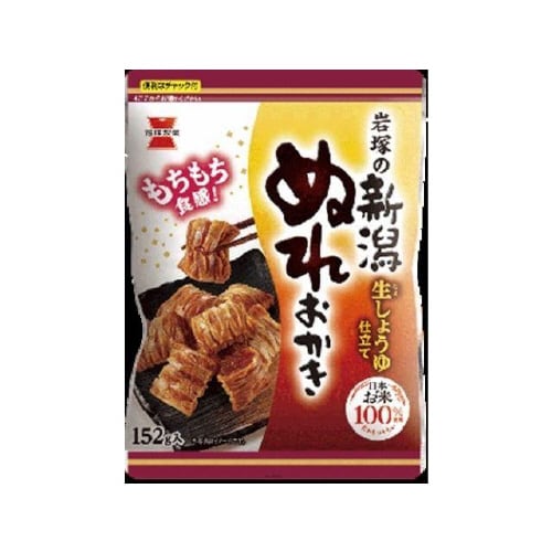 岩塚 新潟ぬれおかき 152g x10