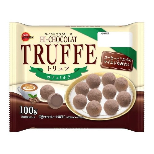 ブルボン トリュフカフェミルク 100gx12