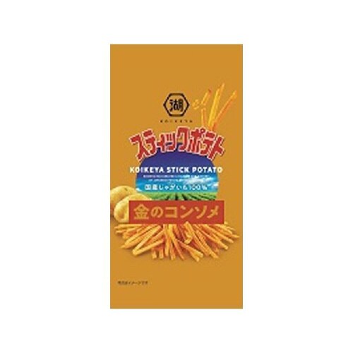 湖池屋 ピュアポテト金のコンソメ 34gx6