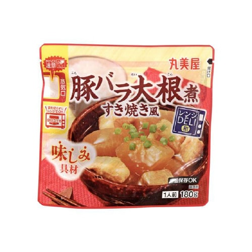 丸美屋 レンジDELI 豚バラ大根煮 180gx5