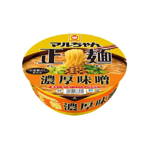 マルちゃん マルちゃん正麺濃厚味噌133gx12