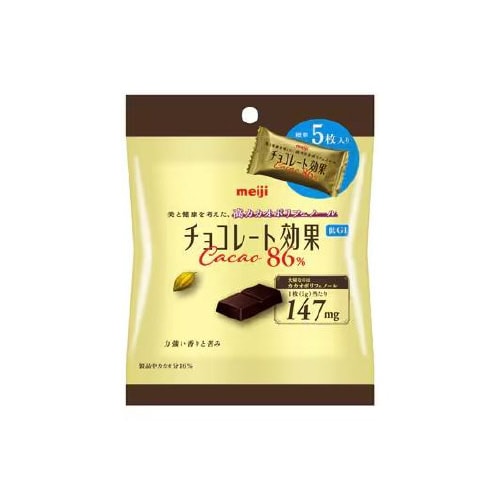 明治 チョコレート効果 86% 小袋 25gx10