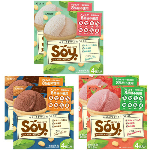 【アイス】クラシエ Soy マルチセット3種X2個