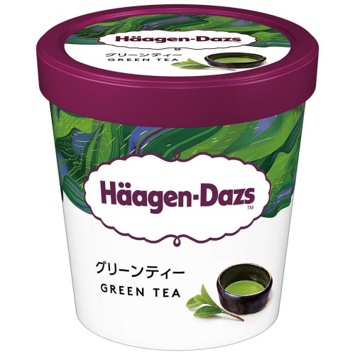 【アイス】ハーゲンダッツパイントグリーンティー4個