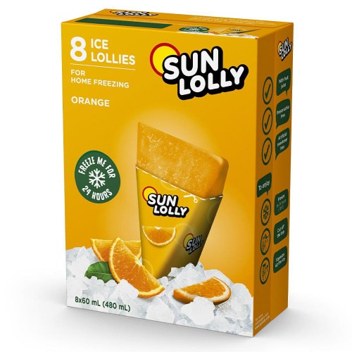 サンローリー ウォーターバー オレンジ味 12箱