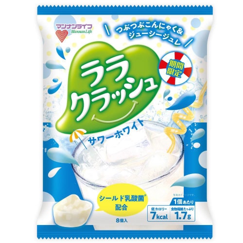 マンナンライフ ララクラッシュサワーホワイト12個
