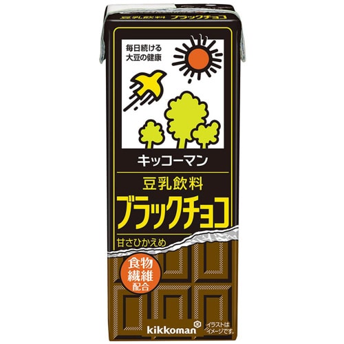 キッコーマンソイ豆乳飲料 チョコ200ml18本
