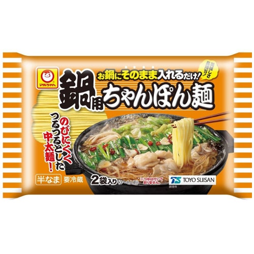 【冷蔵】東洋水産 鍋用ちゃんぽん麺 2袋入り6袋