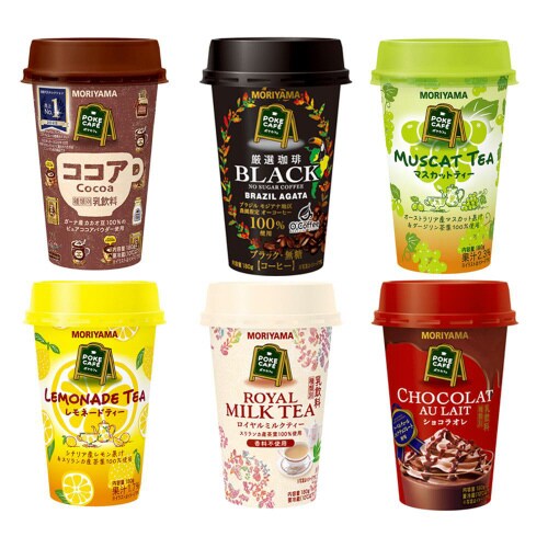 【冷蔵】守山乳業 ポケカフェ バラエティセット 全