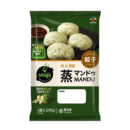 【冷凍】CJ 蒸マンドゥ 肉&野菜 200g24袋