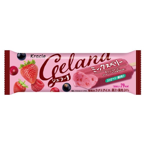 【アイス】クラシエ ジェラーナミックスベリー20本