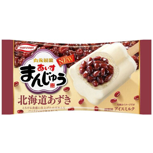 【アイス】丸永あいすまんじゅう北海道あずき20本