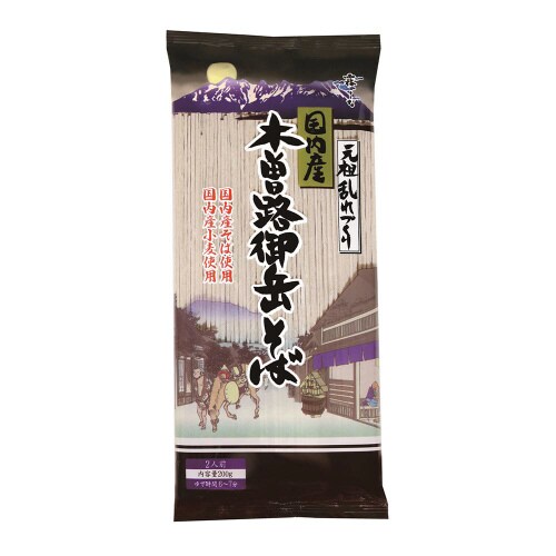 はくばく 国内産木曾路御岳そば 200g×12袋
