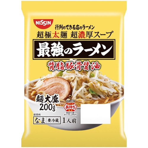 【冷蔵】日清 行列のできる店のラーメン背油醤油6個
