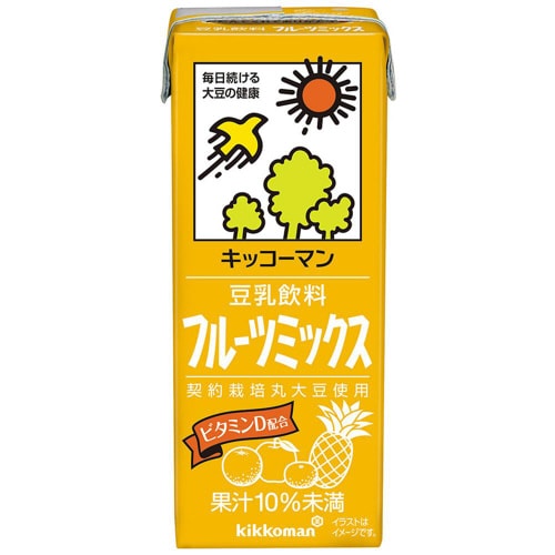 キッコーマンソイ 豆乳飲料フルーツ200ml18個