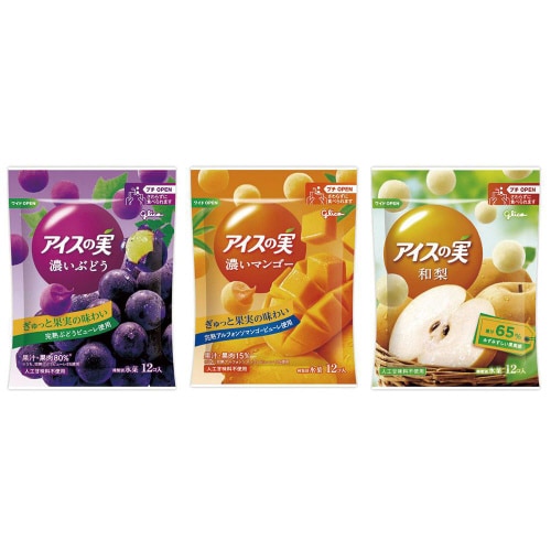 【アイス】江崎グリコ アイスの実アソート24個