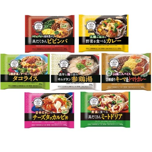 【冷凍】ニップンいまどきごはん 世界のプレート7品