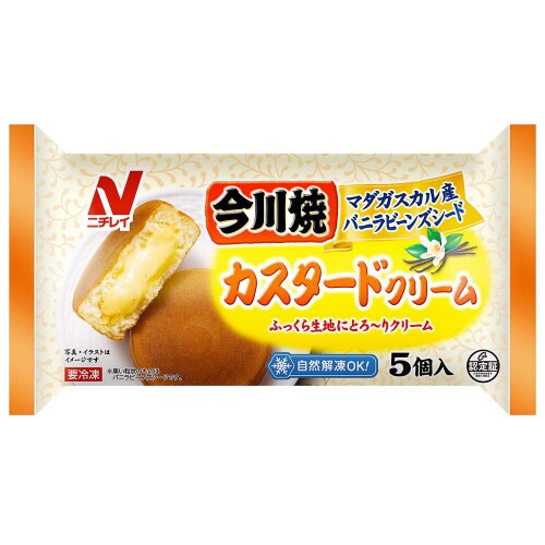 【冷凍】ニチレイ 今川焼カスタード12袋