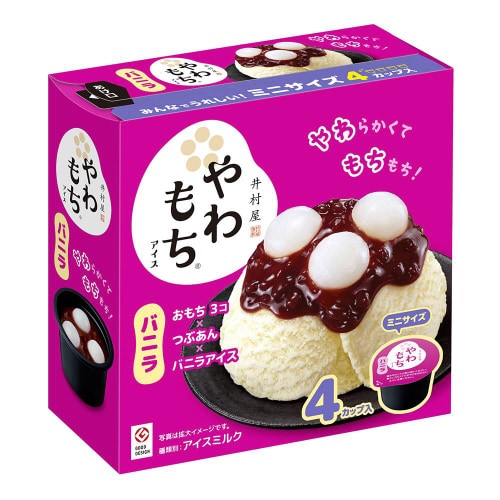 【アイス】井村屋 BOXやわもちアイス バニラ9箱