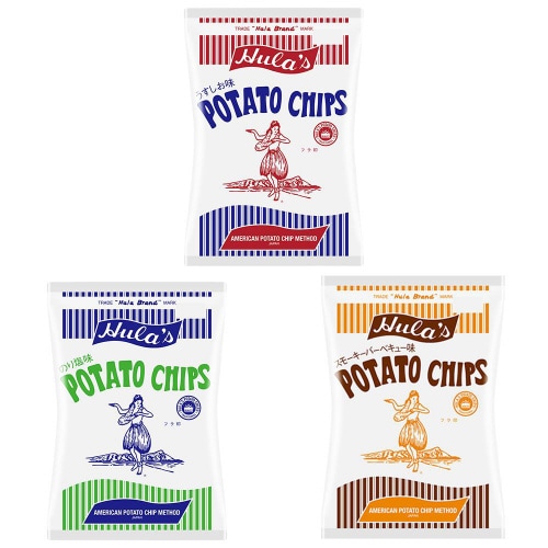 ソシオ工房 フラ印 アメリカンポテトチップス 3種