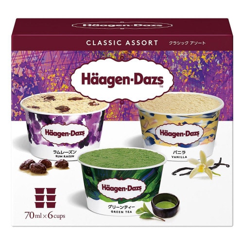 【アイス】ハーゲンダッツ クラシックアソート6箱