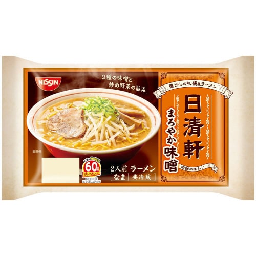 【冷蔵】日清食品チルド日清軒まろやか味噌2人前8個