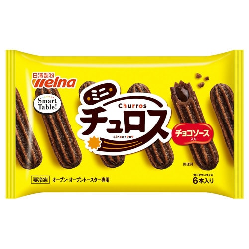 【冷凍】日清ウェルナミニチュロスチョコソース9個