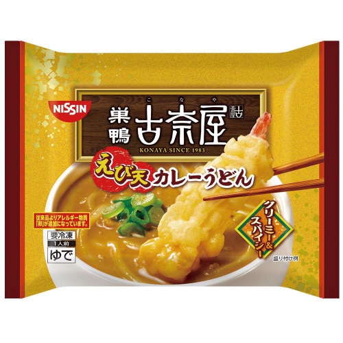 【冷凍】日清食品日清古奈屋えび天カレーうどん14個