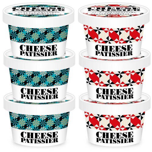 【冷凍】六甲バター チーズパティシエ 2種計6個