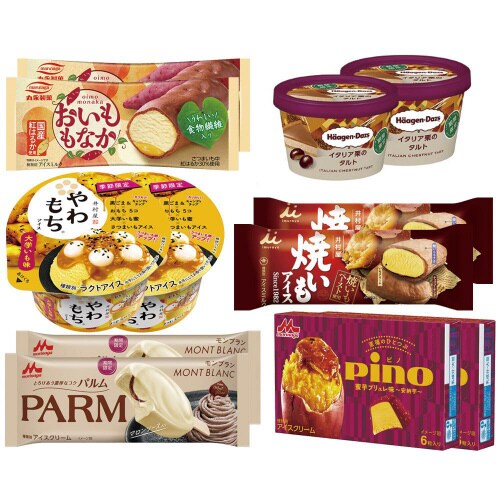 【冷凍】スマイルスプーンアイス詰め合わせ6品各2個